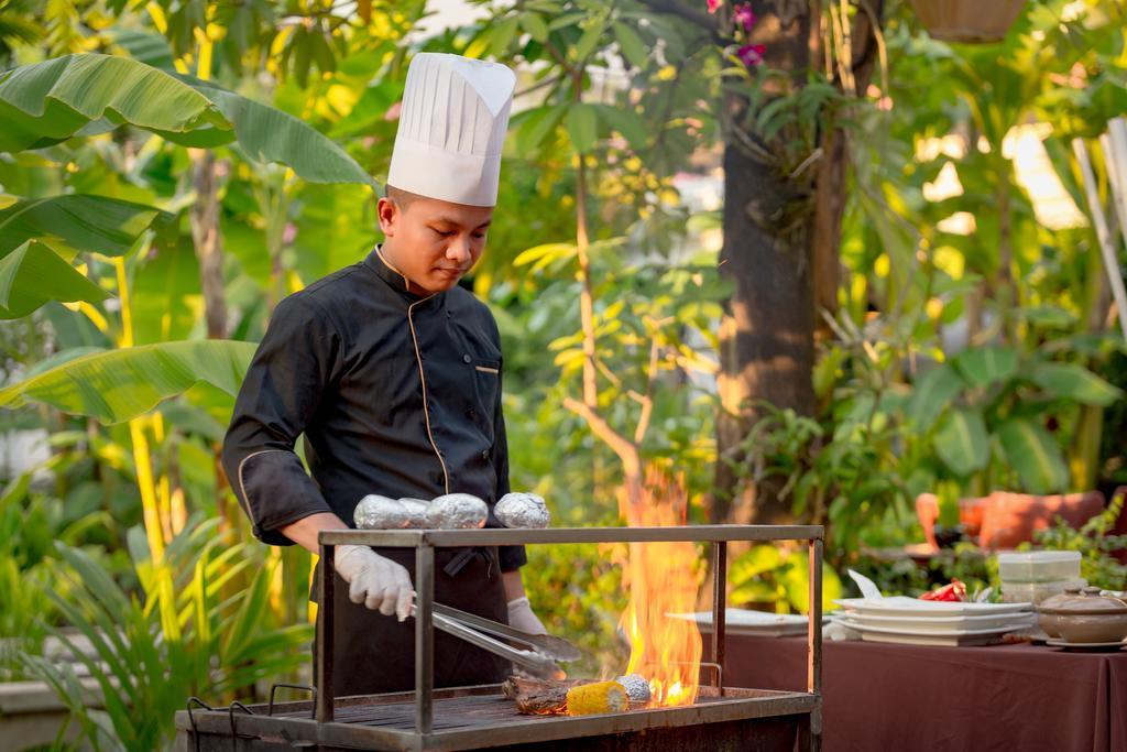 Silk D'Angkor Boutique Hotel Siem Reap Exterior foto