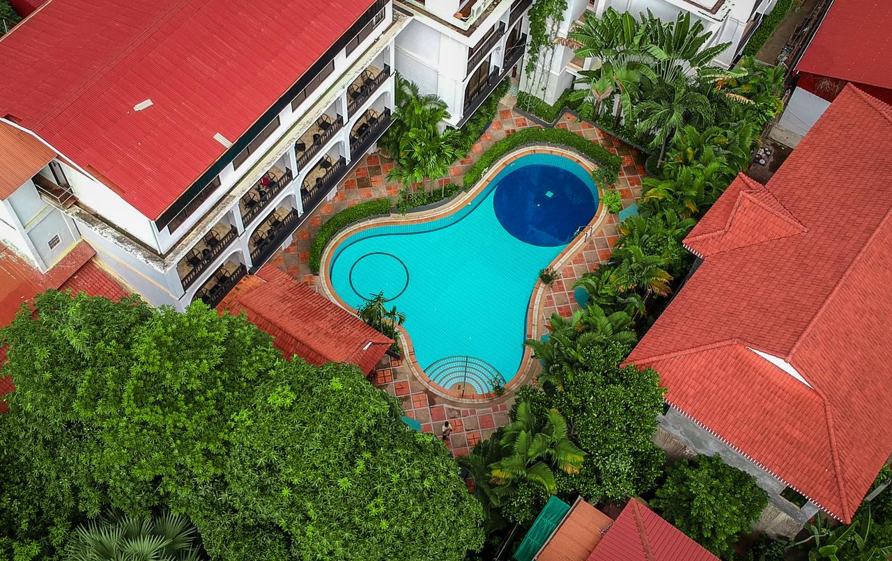Silk D'Angkor Boutique Hotel Siem Reap Exterior foto