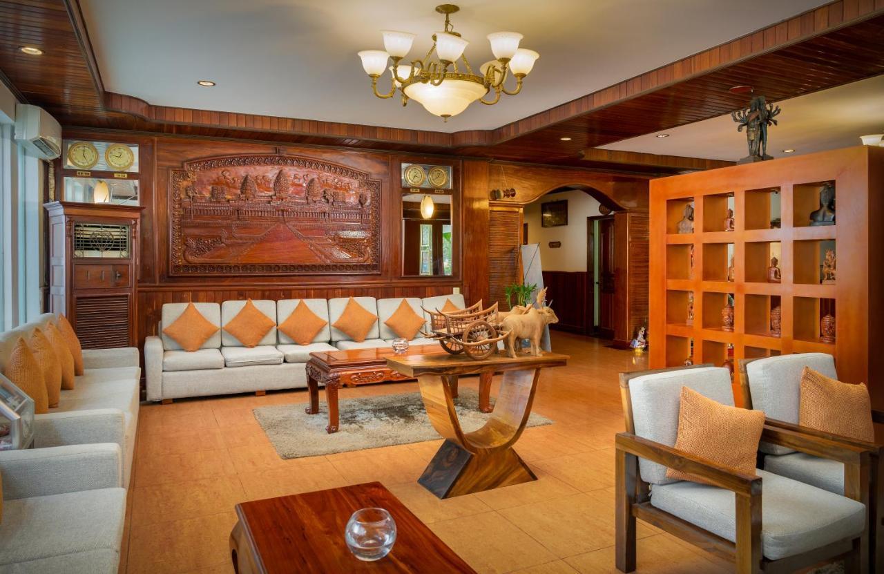 Silk D'Angkor Boutique Hotel Siem Reap Exterior foto