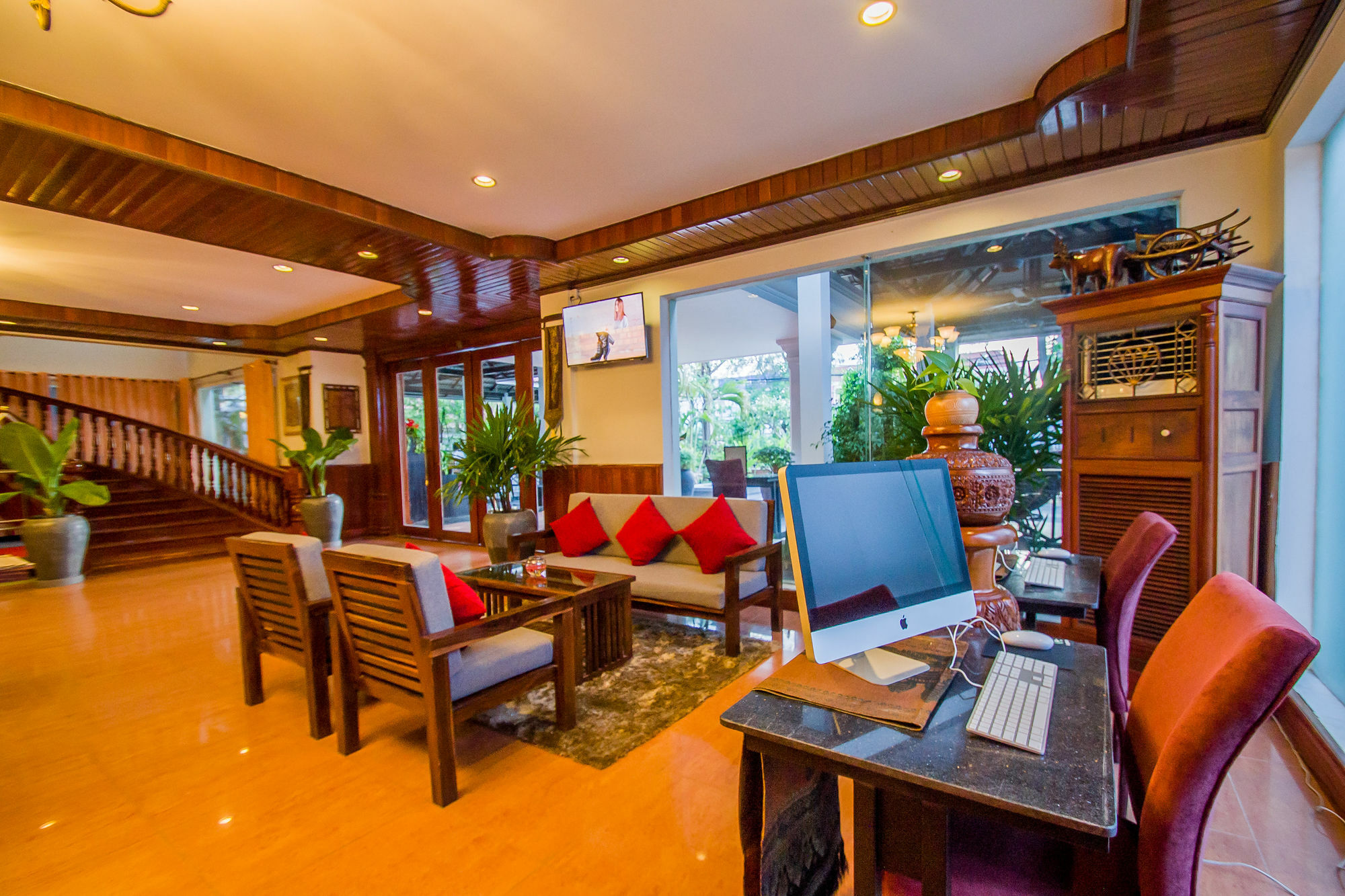 Silk D'Angkor Boutique Hotel Siem Reap Exterior foto